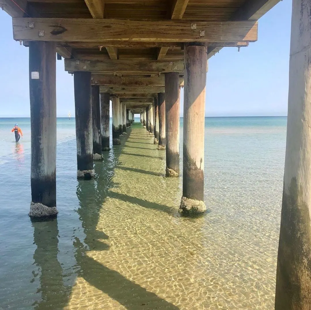 It's all water under the pier